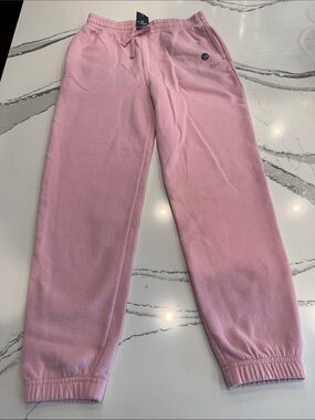 NEW Abercrombie Kids A&F Essentials Sweatpants Joggers Size 11/12 Pink